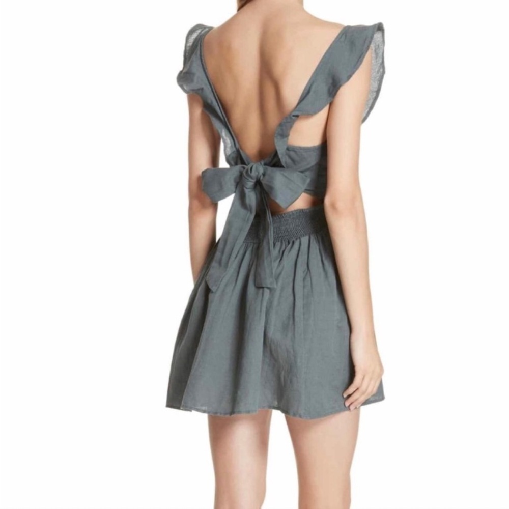 Free People Erin Ruffle Mini Dress - Picture 2 of 10